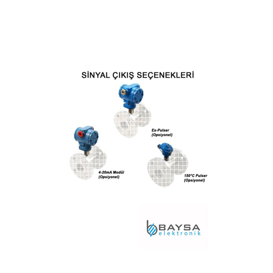 Paslanmaz Çelik Türbin Debimetre