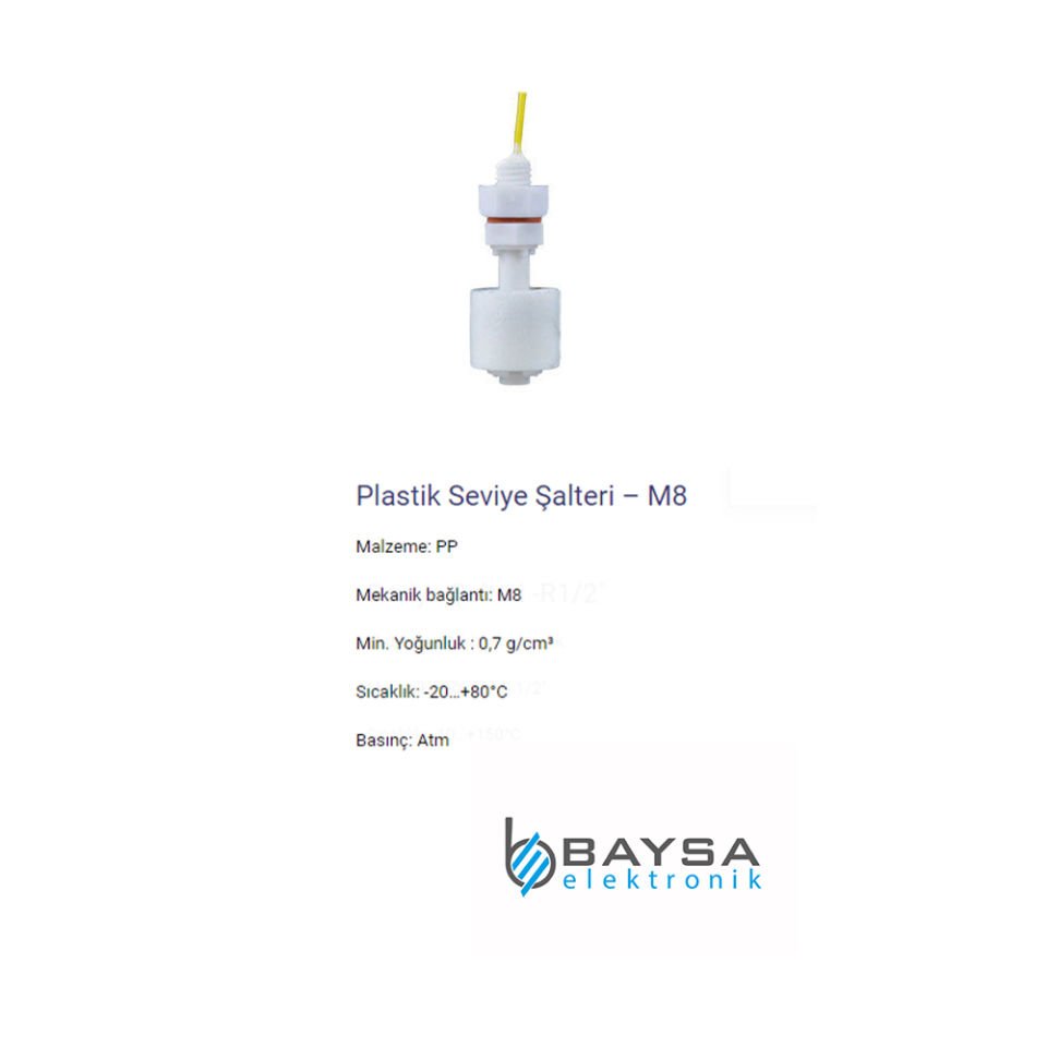 Plastik Mini Seviye Sensörler