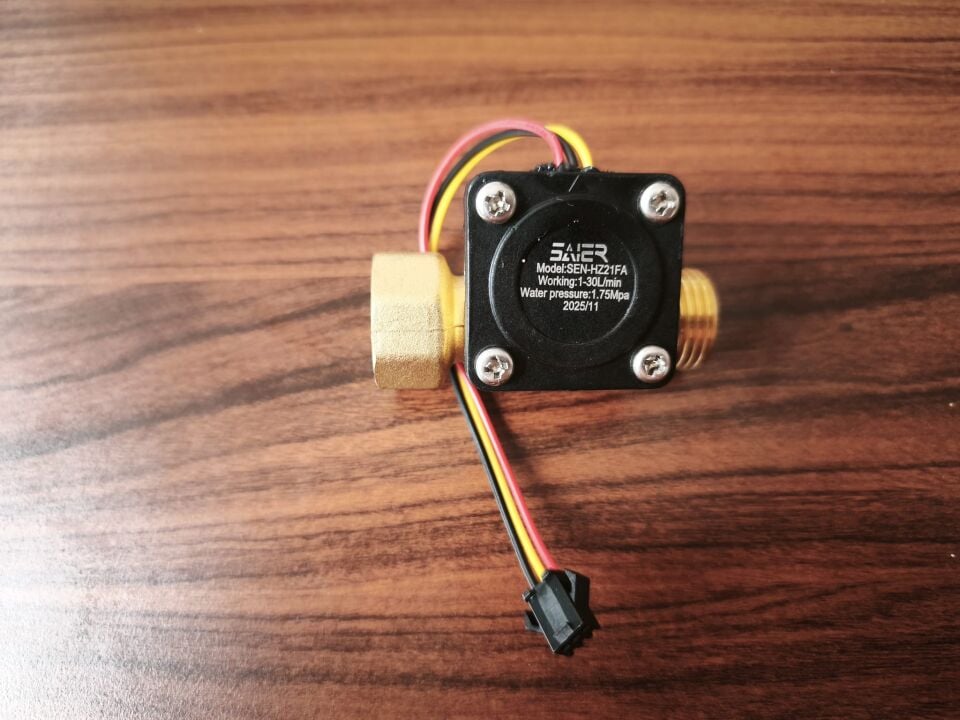 Pirinç Türbin Debimetre(1/2')- HZ21FA